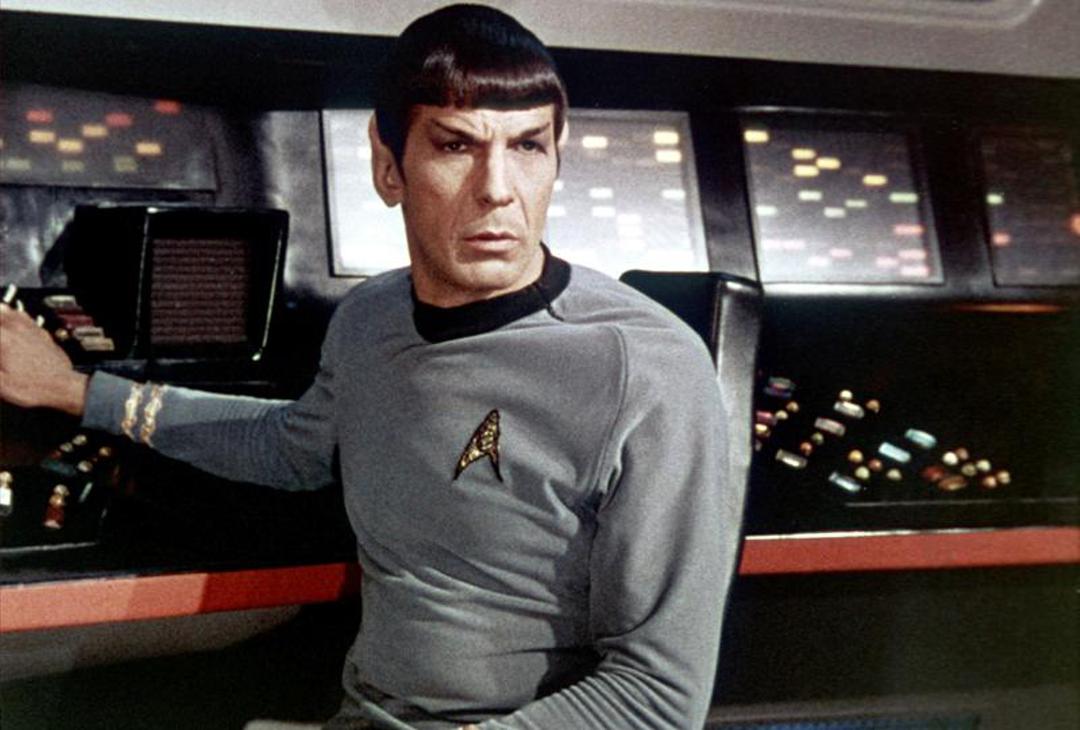 Leonard Nimoy als Mr. Spock in "Raumschiff Enterprise"