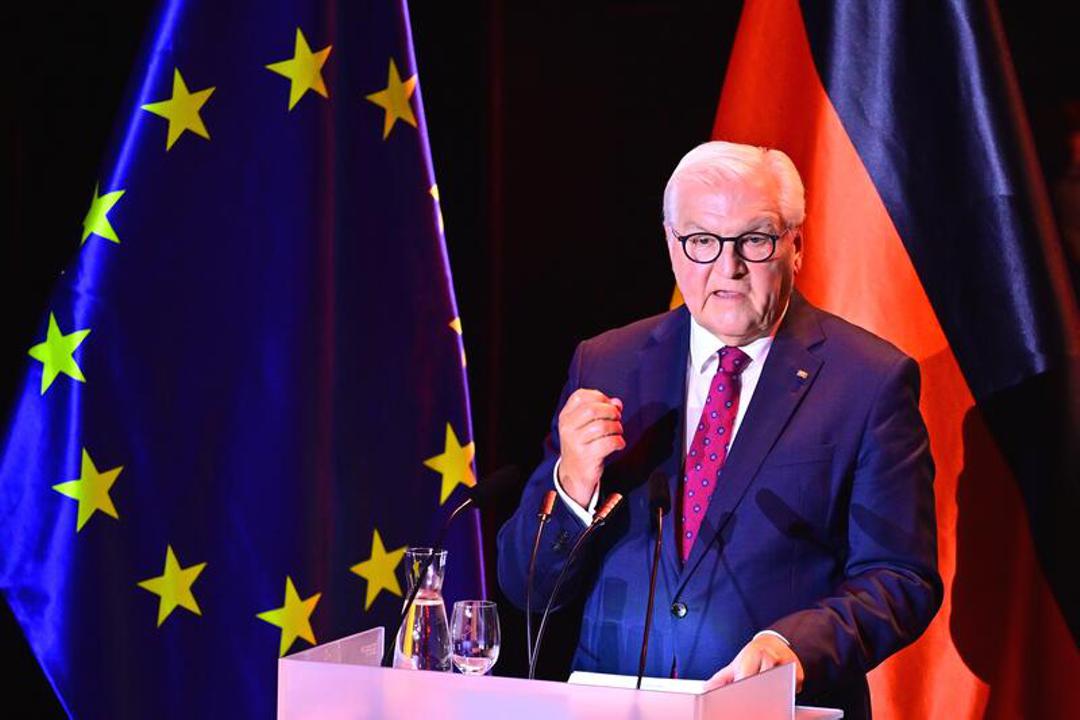 Bundespräsident Frank-Walter Steinmeier beim Tag der Deutschen Einheit in Bremen