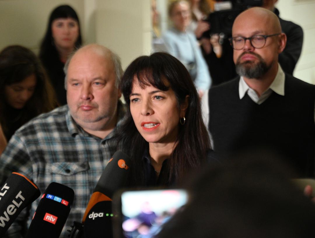 Elif Eralp am 29. Oktober bei der konstituierenden Sitzung Berliner Abgeordnetenhaus