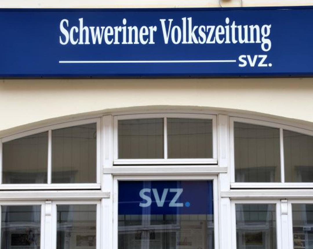 Lokalredaktion der "Schweriner Volkszeitung" in Güstrow