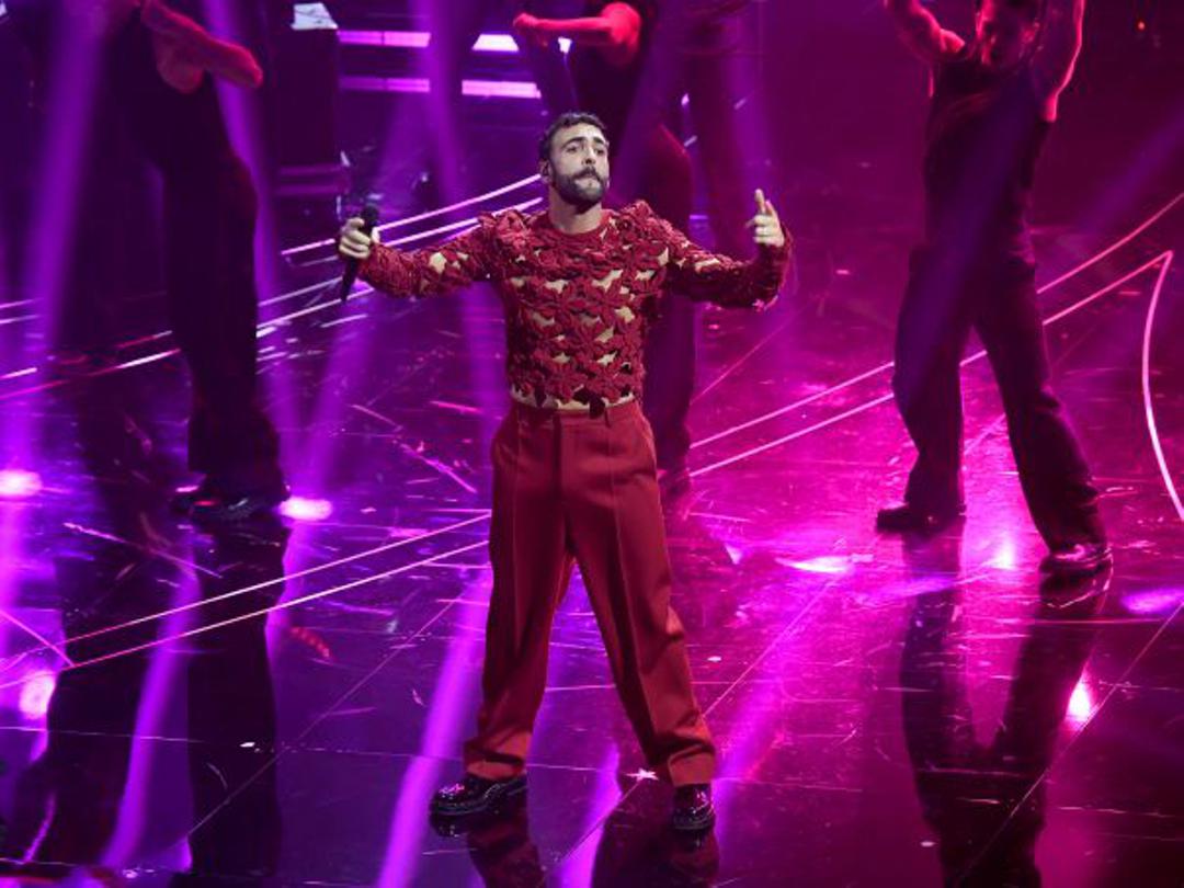 Marco Mengoni beim diesjährigen Schlagerfestival in Sanremo